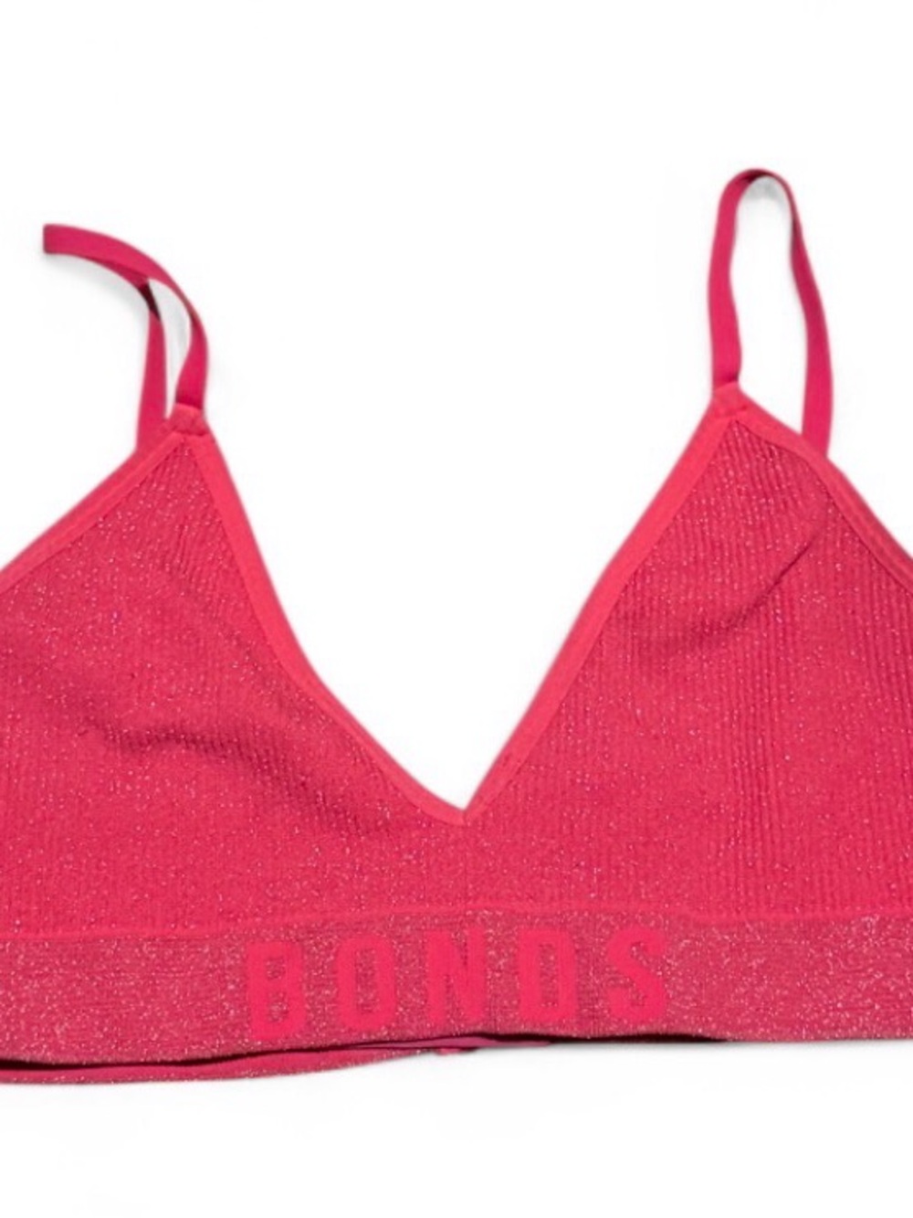 Bonds Originals Hot Pink Glitter Bralette